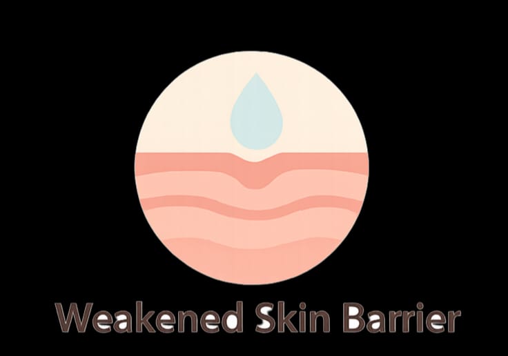 Weakened Skin Barrier